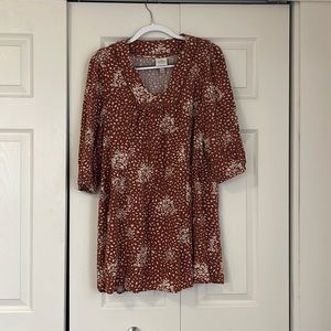 Half sleeve summer dress